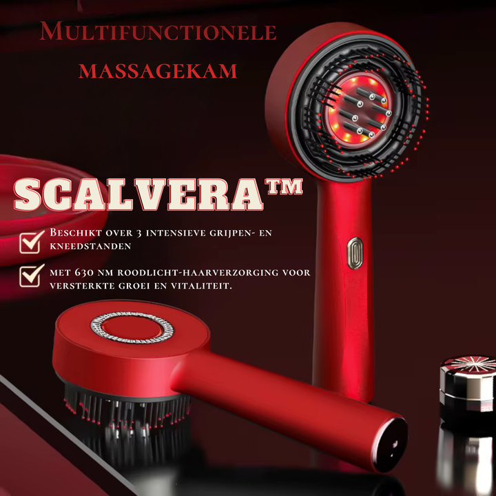 Scalvera™ – Herstel je hoofdhuid, versterk je haar.