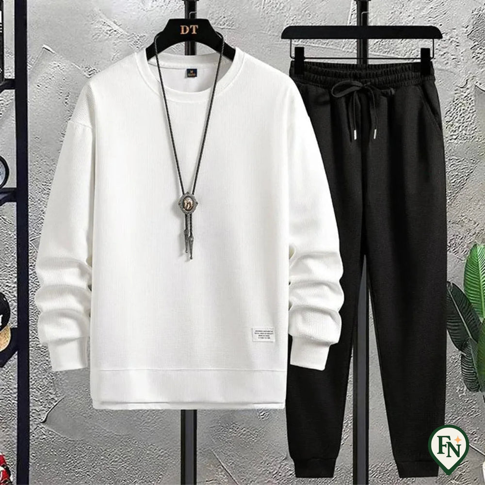 Chill Knit Set Wit / S