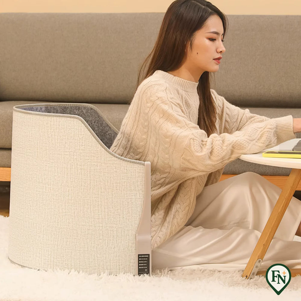 ComfyHeat Pro™ – Compacte Warmte Altijd en Overal EU PLUG 220V