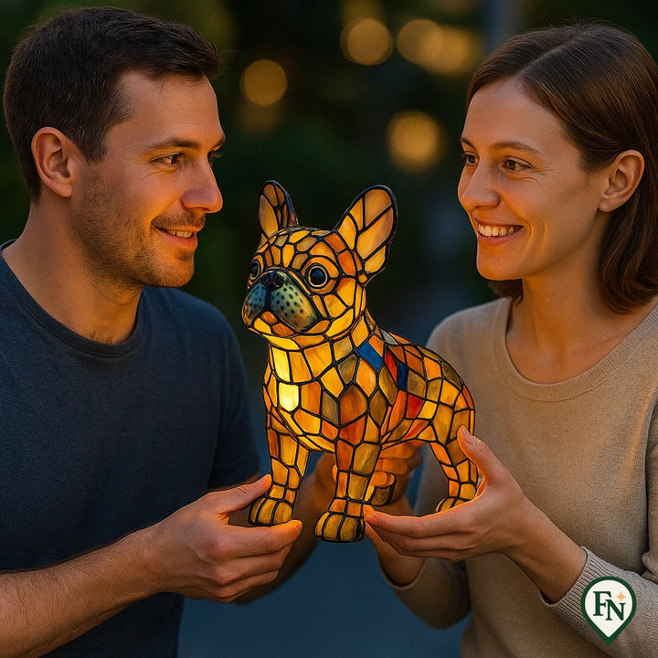 Glass Glow Dog