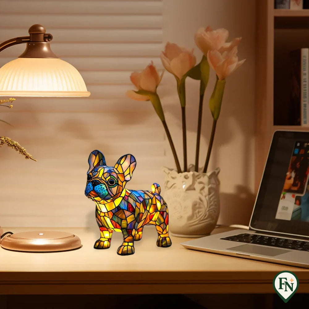 Glass Glow Dog