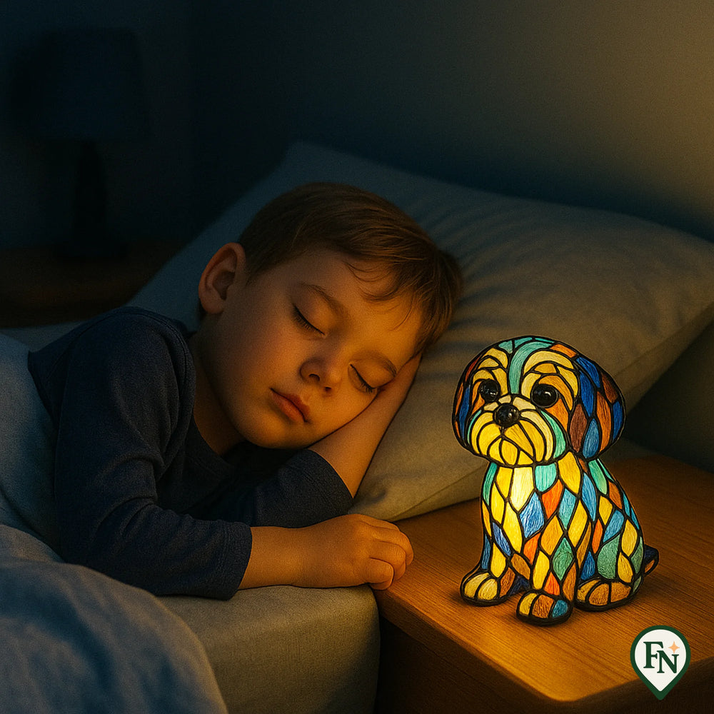 Glass Glow Dog