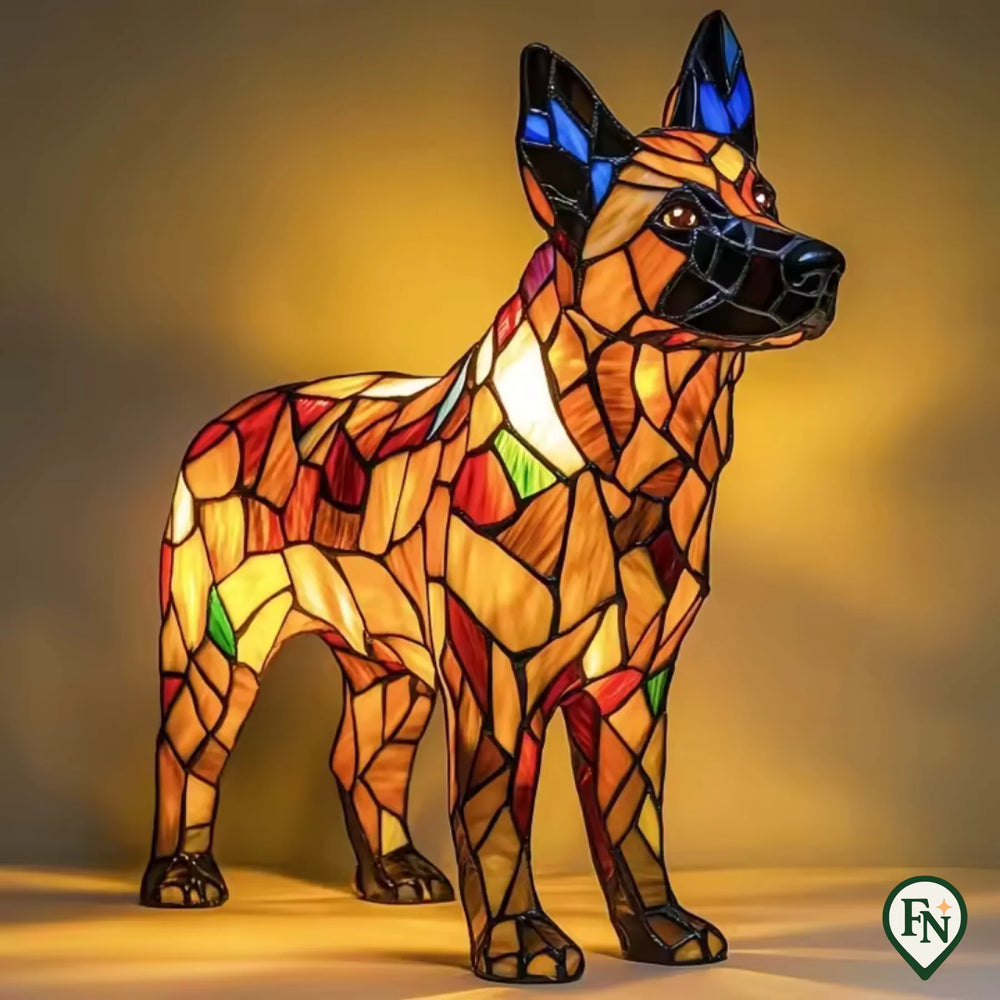 Glass Glow Dog Duitse Herder
