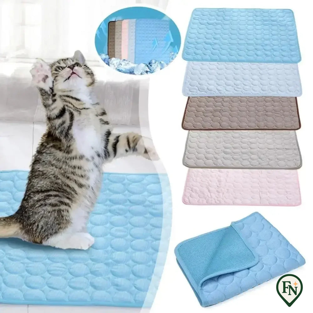 Huisdier Koelmat Hond Kat Slaapmatje Cool Ice Zijde Vochtbestendig Matras Kussen Zomer Klein Dier Koud Bed 5 maten