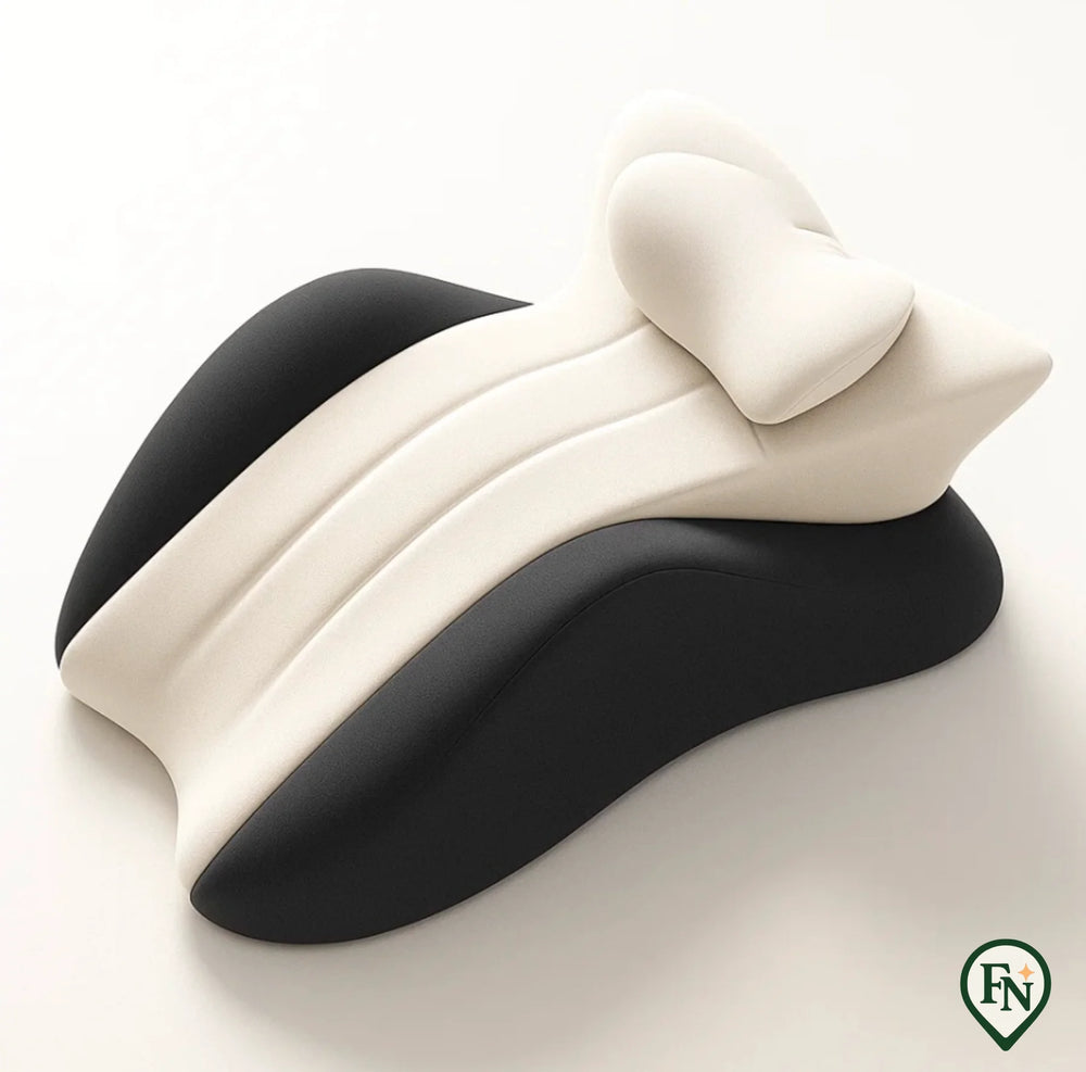 IntimiCushion™ – Ervaar Intimiteit op een Hoger Niveau Wit Grijs