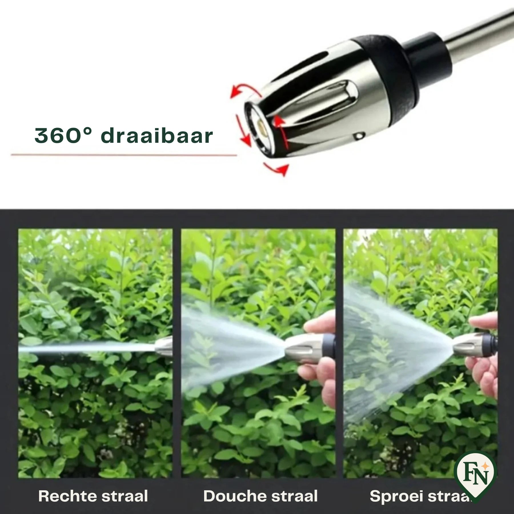 Krachtige Tuin-Sproeikop