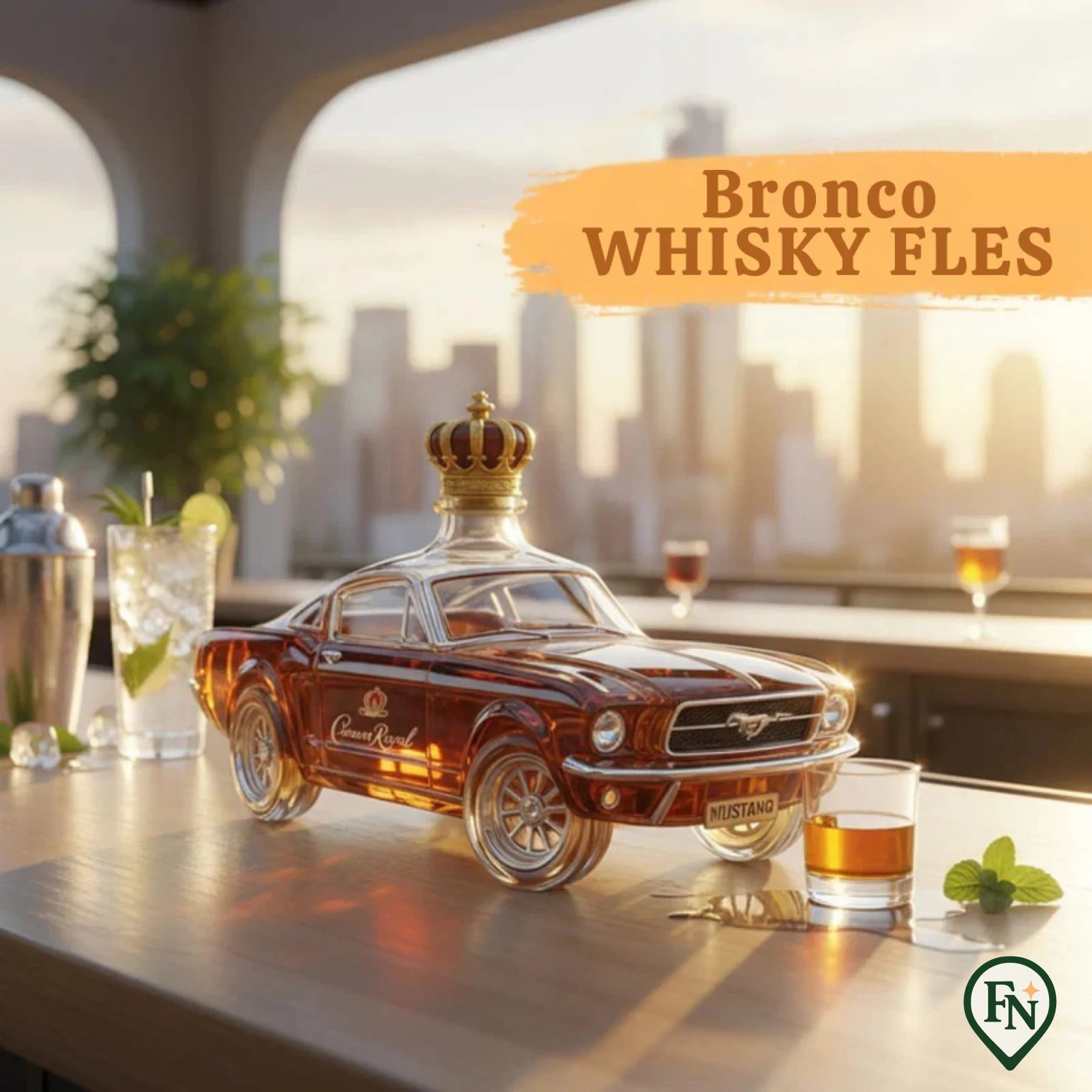 Mustey Whistang™ Limited Decanter – Vrijheid in een Fles