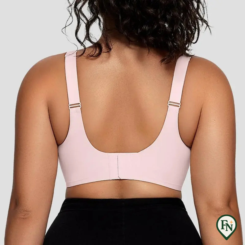 Draadloze Soft Comfort Beha met V-Hals Jelly Strip