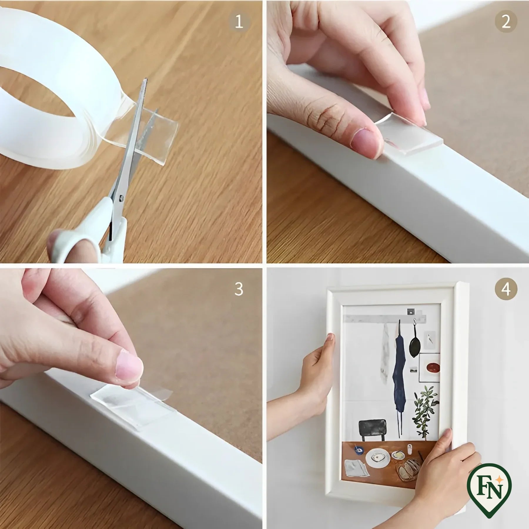 StickForce™ – Supersterke Transparante Dubbelzijdige Tape