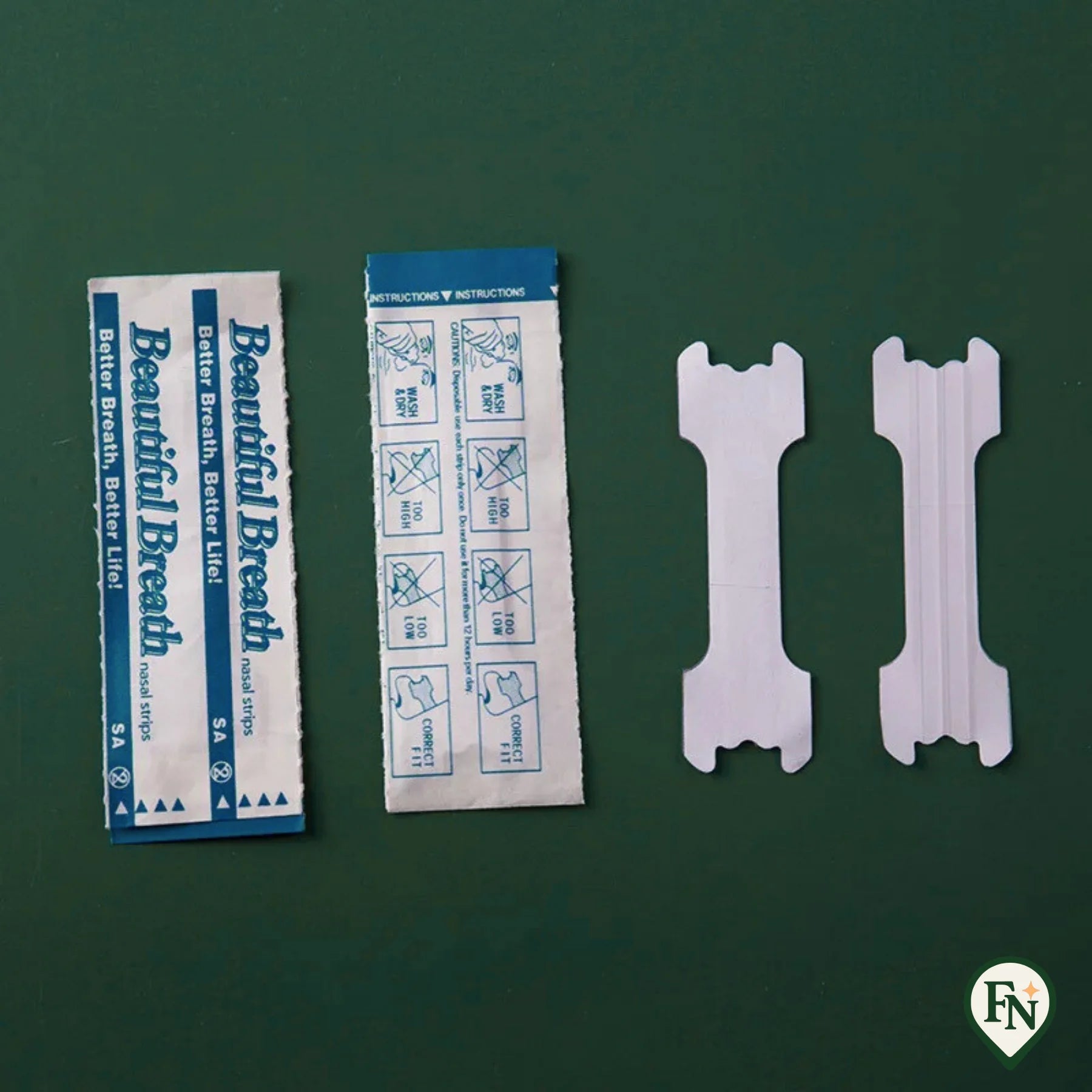 Transparante Neusstrips