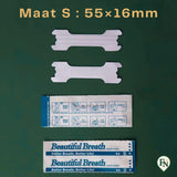 Transparante Neusstrips