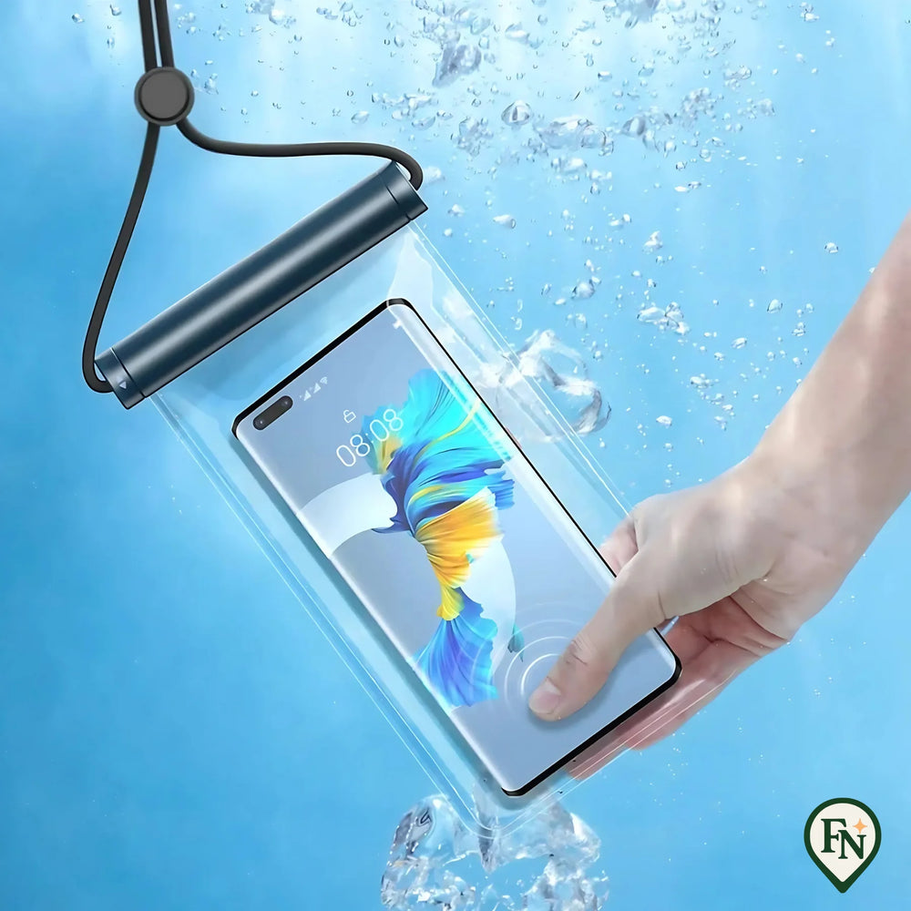 Waterdichte Telefoonhoes Blauw / 7,2 inch
